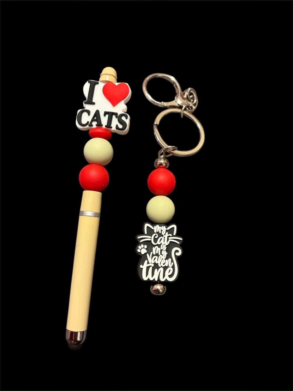 Cat Stylus Pen/ Pen & Keychain Set - Picture 9 of 10
